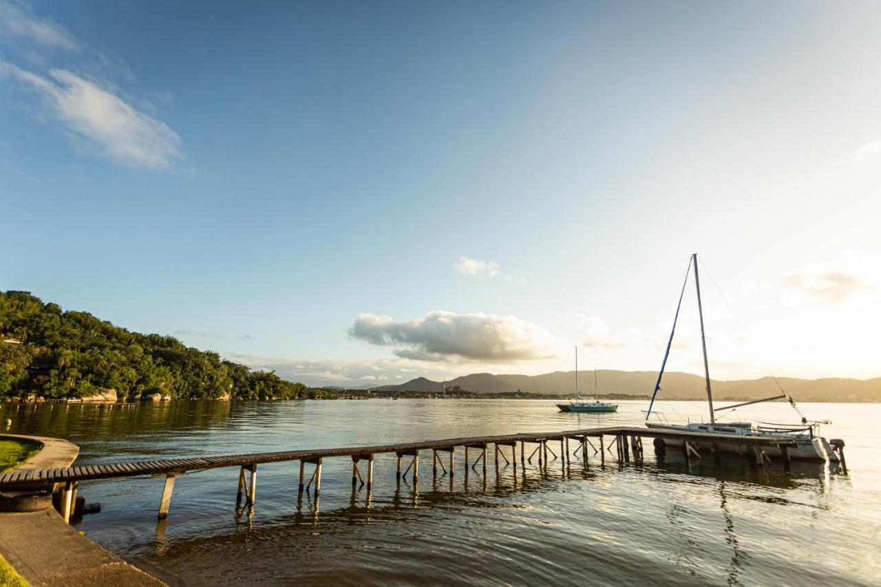 Pousada Cabanas Da Praia Mole Florianópolis Exteriör bild