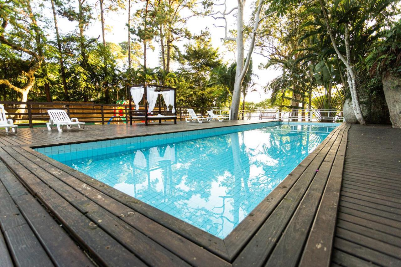 Pousada Cabanas Da Praia Mole Florianópolis Exteriör bild