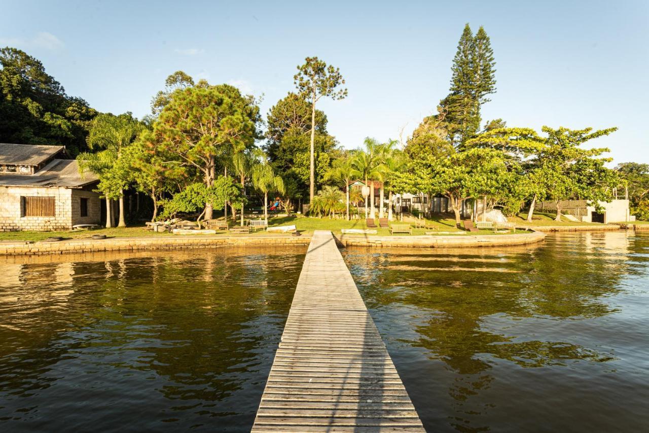 Pousada Cabanas Da Praia Mole Florianópolis Exteriör bild